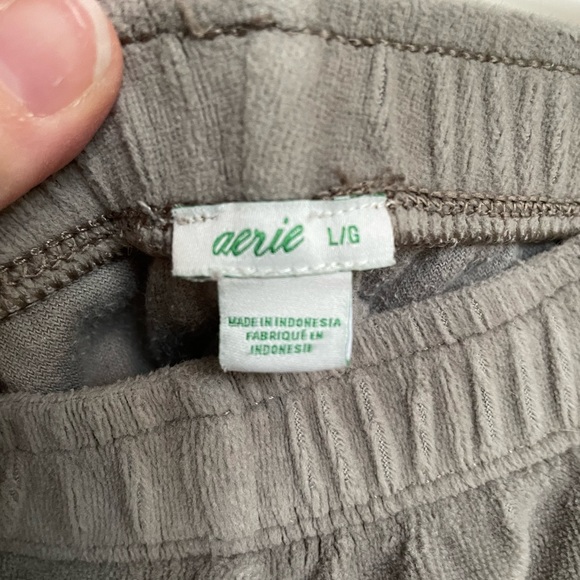 Aerie Velour Lounge Pants - Picture 3 of 4